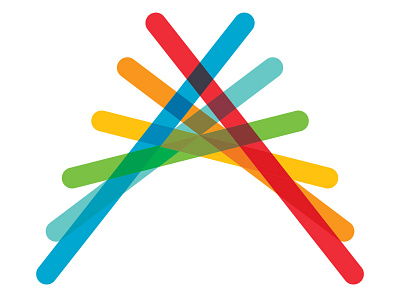 Alivation Icon a behavioral health healthcare integrated overlay parabola spectrum