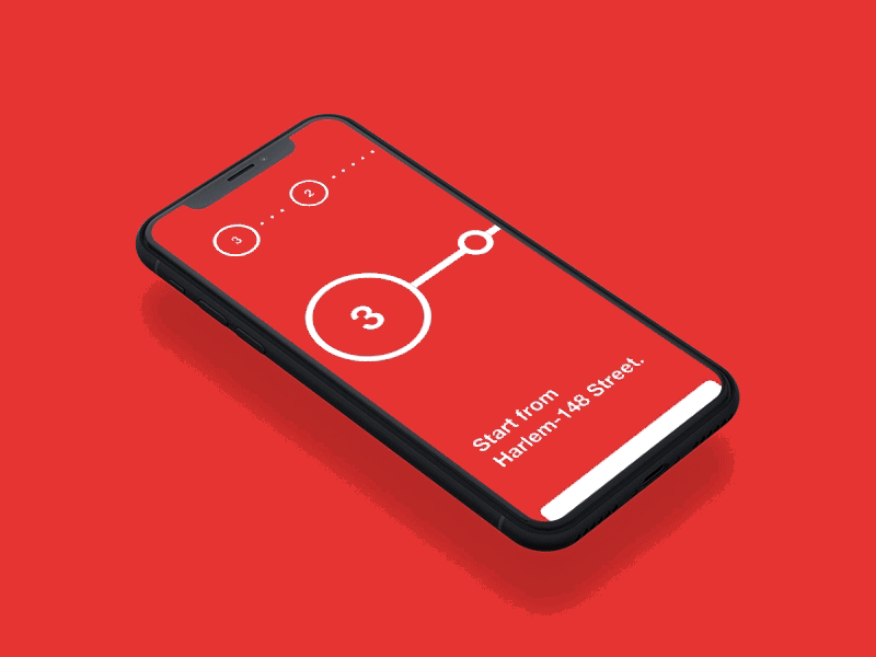 Daily UI #020 - Location tracker 020 daily ui iphone x location map metro new york principle tracker ui ux