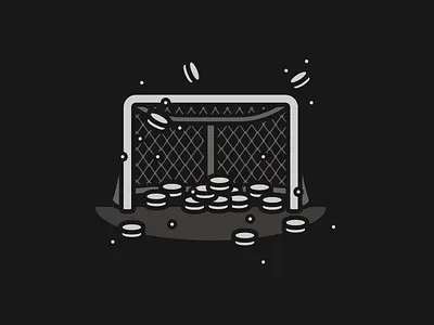 Open Net fantasy hockey lose puck