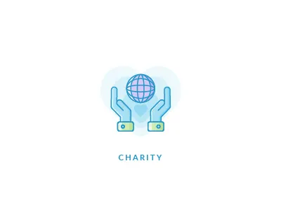 JobAdder Audience Icons Charity icon illustration web