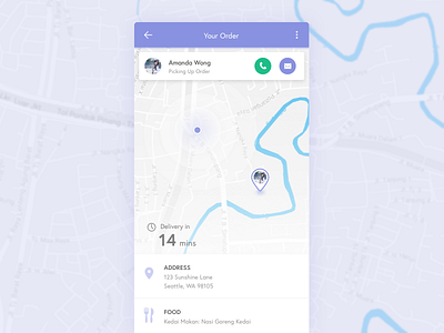 Daily UI #20: Location Tracker dailyui