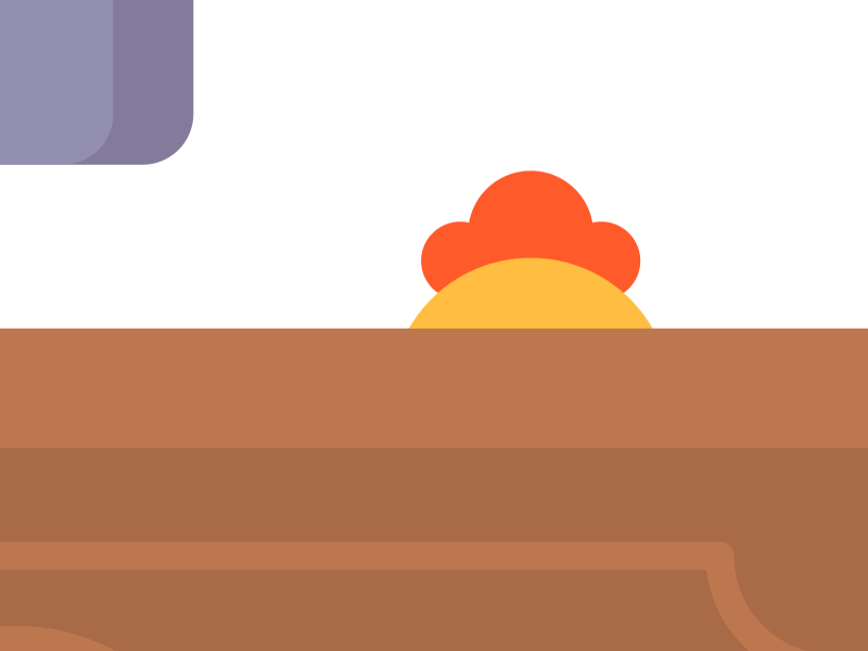 Businesshen after effects animation cartoon character chicken gif illustration loop motion design