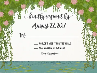 RSVP celebrate invite marriage rsvp wedding