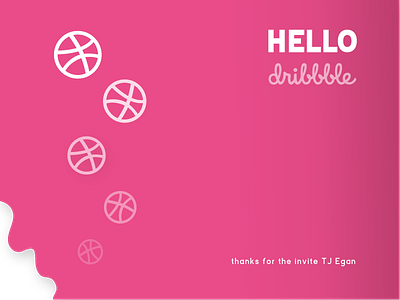 Dribbble Intro debut