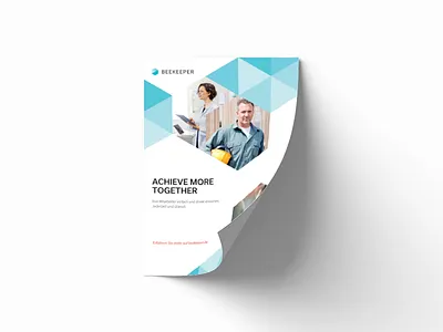 Flyer beekeeper flyer hex print