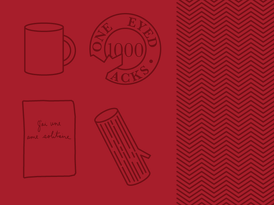 Twin Peak Icons icons illustration linecon twin peaks