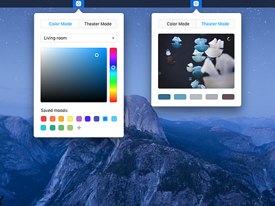 Nonbilight app colors electron hue hue lights lights mac osx philips picker spectrum tv