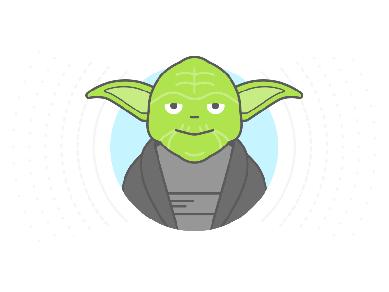 Yoda animation cartoon character illustration star wars yoda