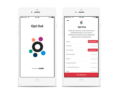 Opt Out ads iphone mobile privacy