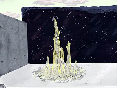 Is It A Cinema? architecture illustration surrealism