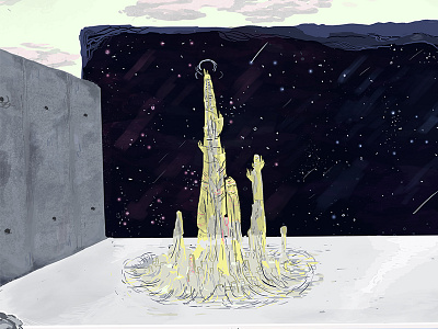 Is It A Cinema? architecture illustration surrealism