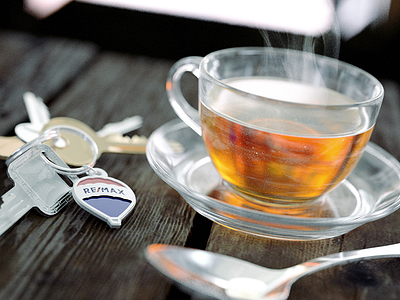 RE/MAX Tea Cup 3d arnold c4d cinema 4d keys remax render steam tea