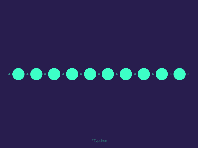 9 9 challenge number typography