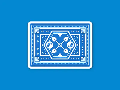 SHaRP Playing Card Back branding card back playing cards sharp