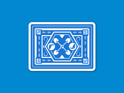 SHaRP Playing Card Back branding card back playing cards sharp