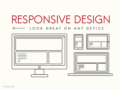 Responsive Design icon illustration responsive responsive design ui wireframes