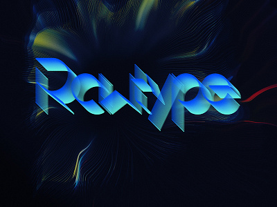 Rawtype Digital graffiti handmade handstyle handwriting hanoi logo monoline rawtype tag type typography vietnam