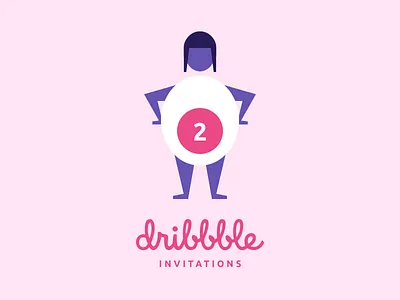 Dribbble Invitations 2 dribbble icon illustration invitations invite mail notification projects