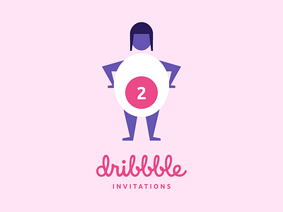 Dribbble Invitations 2 dribbble icon illustration invitations invite mail notification projects