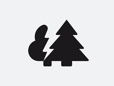 Trees thunder bolt brand identity branding forest logo logo design logos logotype mark thunder tree