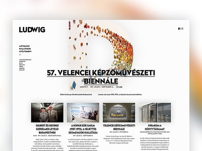 Home #3 – Ludwig Museum museum portal website