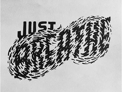 Just Breathe breathe ink inktober type typography underwater water
