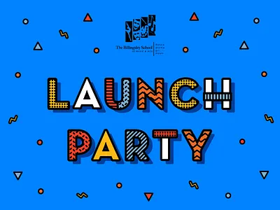 BSOMA Launch Party Branding arts access children education funky kids modern music non profit non profit design school