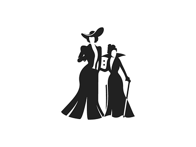 CutClass class clean cutlass knife ladies logo negative space smart