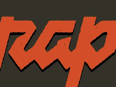 Aigaok Custom Type aiga custom type font script thicklines type typography