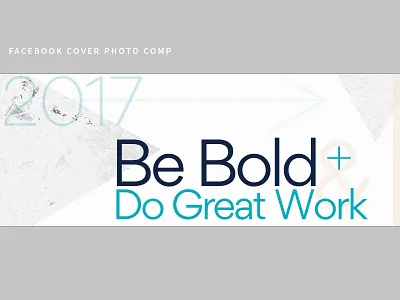 facebook comp 2017 branding color cover photo facebook minimalist modern muted simple social teal typography