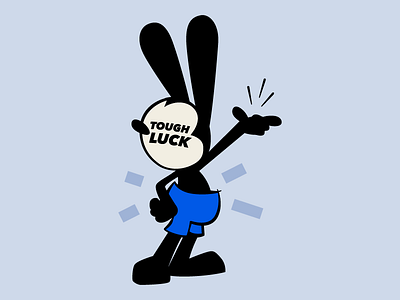 Oswald The Lucky Rabbit Tough Luck disney kealingit kemystry lucky oswald oswald the lucky rabbit tough luck