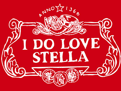 I do love stella illustration stella artois