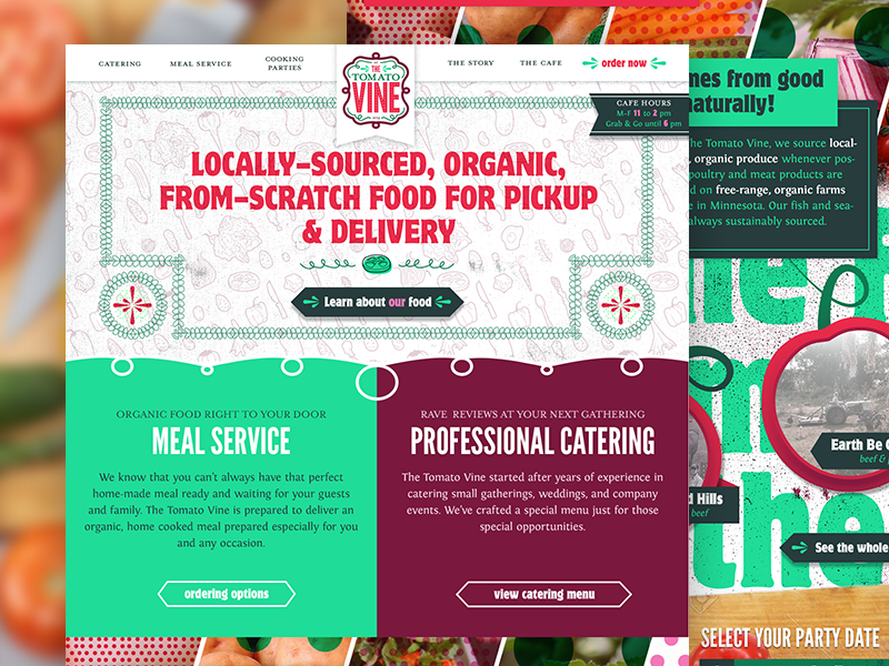 Example of Homepage Design Refresh