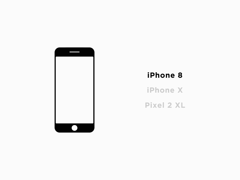 Micro Interaction 02 - Device Picker animation apple clean flat gif google iphone micro pixel