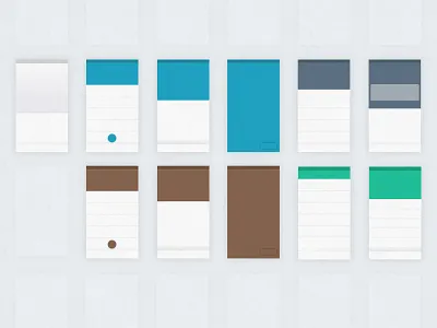 Paraşüt Mobile: Through The Eyelashes colour diagram interface material material design mobile ui ui design