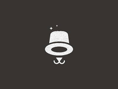 Concept For A Production Company bunny funny hat logodesign magic magichat production rabbit