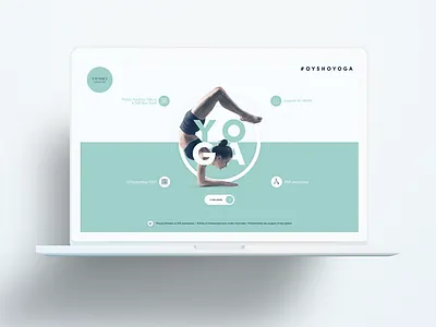 Oysho Yoga event oysho responsive website yoga