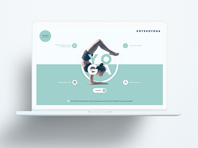 Oysho Yoga event oysho responsive website yoga