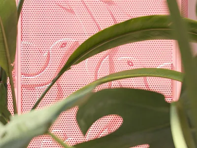 Invisible animals ahmadova animals banana cabinet decor design interior invisible palm tsaruk yellow