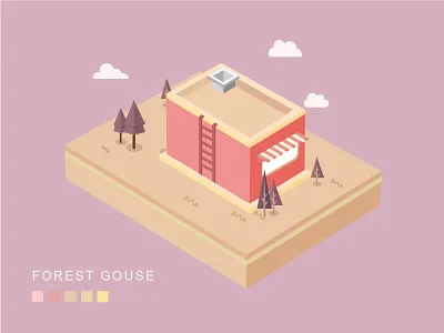Chalet ui，illustration，icon