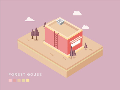 Chalet ui，illustration，icon