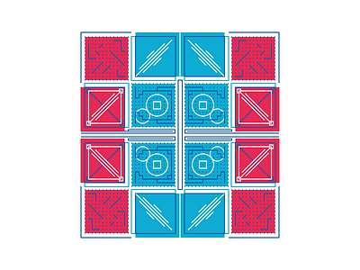 Patterns abstract geometric illustrator shapes