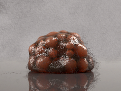 Skin Series - Skin Bag c4d cinema 4d disgusting gross realism render skin skin series