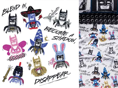 Logo Batman Movie Pattern bedding comic consumer products pattern sketch