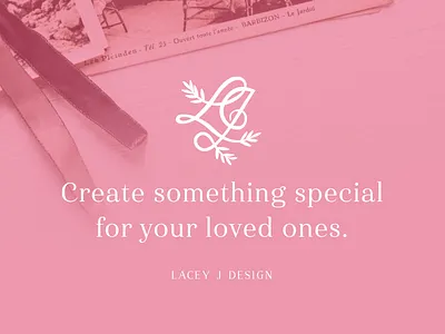 Lacey J. Design | Brand Design brand design branding design identity logo logo design monogram