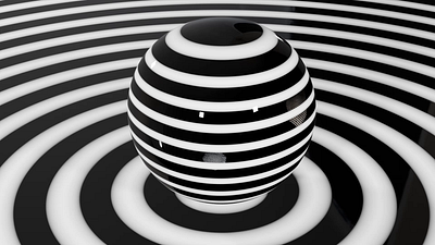 Stripe Sphere 3d 3d animation 3d sphere animation blender motion graphics shader editor