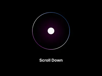 Scroll Down Animation animation microinteraction scroll ui ux