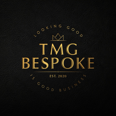 TMG Bespoke bespoke brand branding clothes custom elegant graphic design logo luxury outfit suits tailor tasteful wardrobe