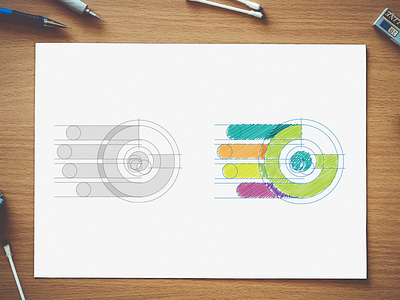 #Growinnova #process g growinnova i identity logo design nepali visual identity