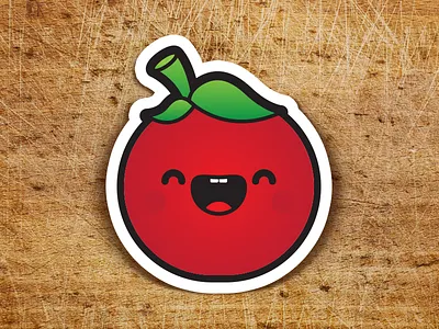 ¡Tomate! kawaii sticker tomato tomatoro